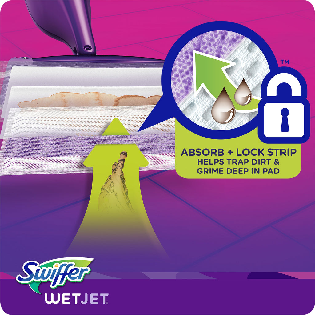 Swiffer WetJet Wood Mopping Pad Refill - 12ct (Pack of 3)