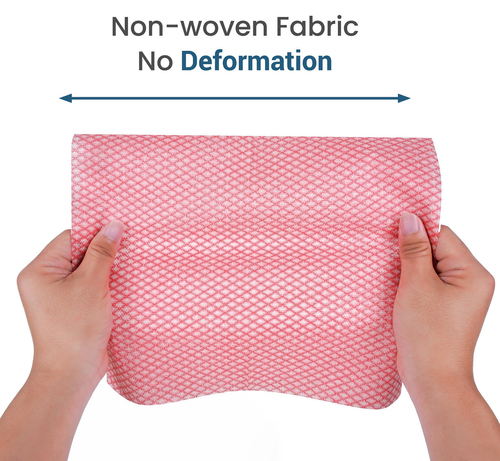 SCRUBIT Reusable Cleaning Wipes, Handy Wipes for Kitchen and Office - Dish Cloths for Washing Dishes - Multi Purpose Disposable Cleaning Towels (12 x 20 in) 72 Pack (Blue)