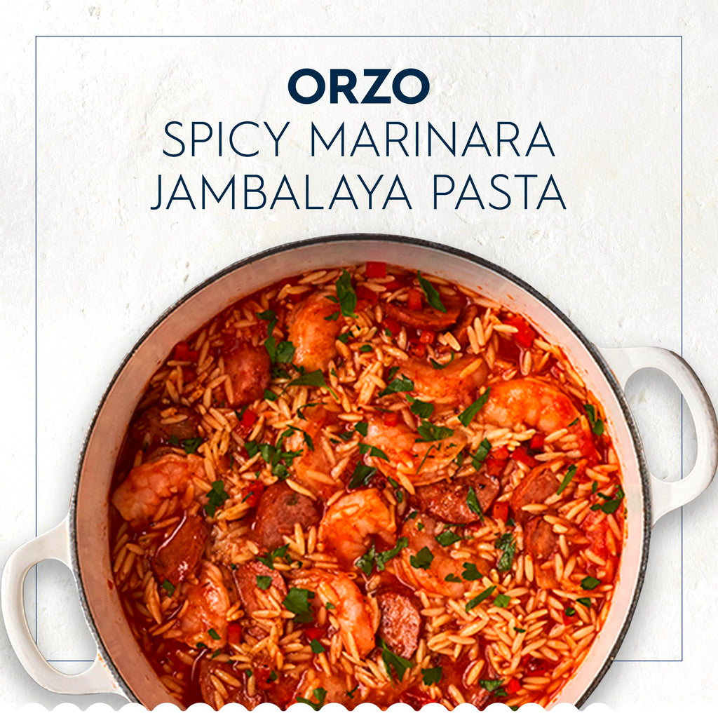 Barilla Orzo Pasta, 16 oz. Box - Non-GMO, Made with Durum Wheat Semolina - Kosher Certified