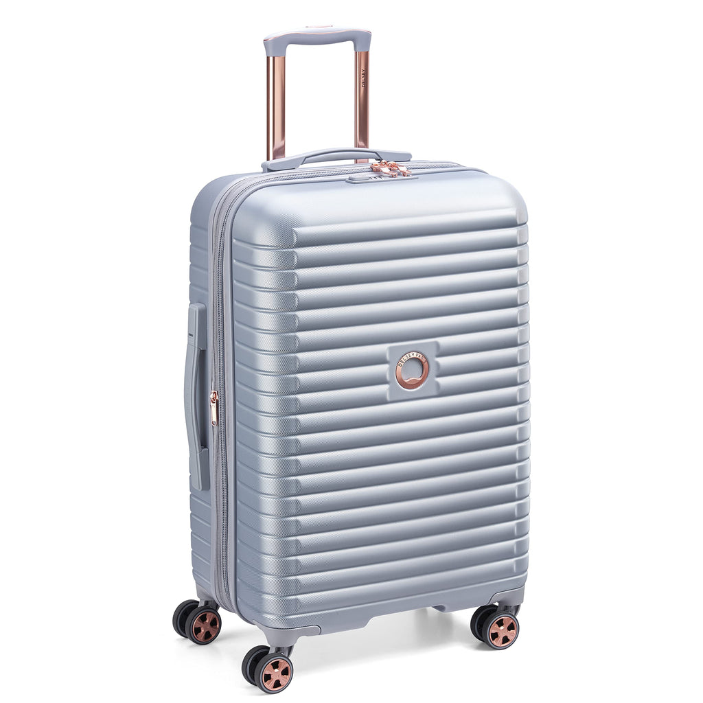 DELSEY PARIS Cruise 3.0 Hardside Expandable Luggage with Spinner Wheels, Black, Carry on 20 Inch