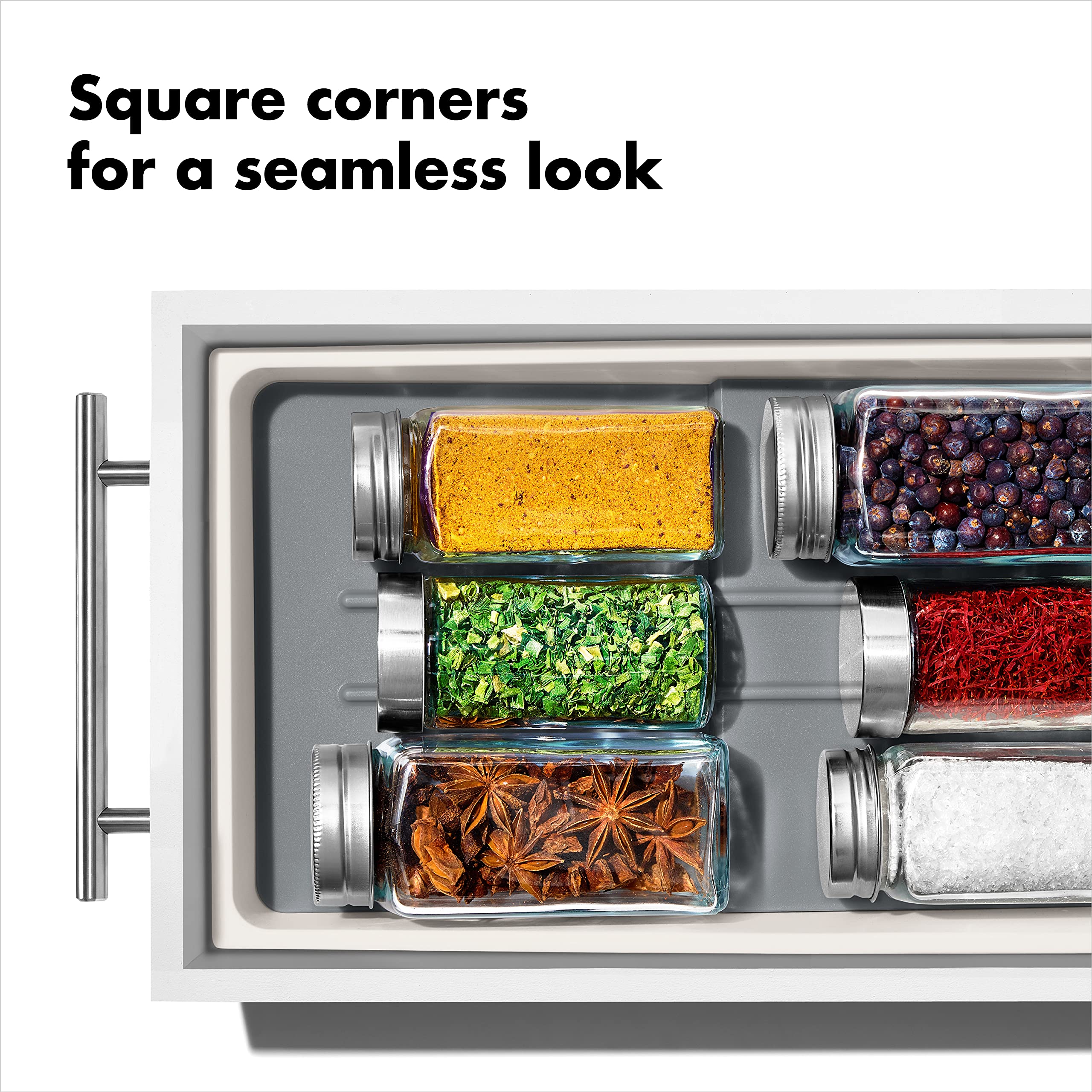 OXO Good Grips Drawer, Large Expandable Kitchen Tool Organizer, White