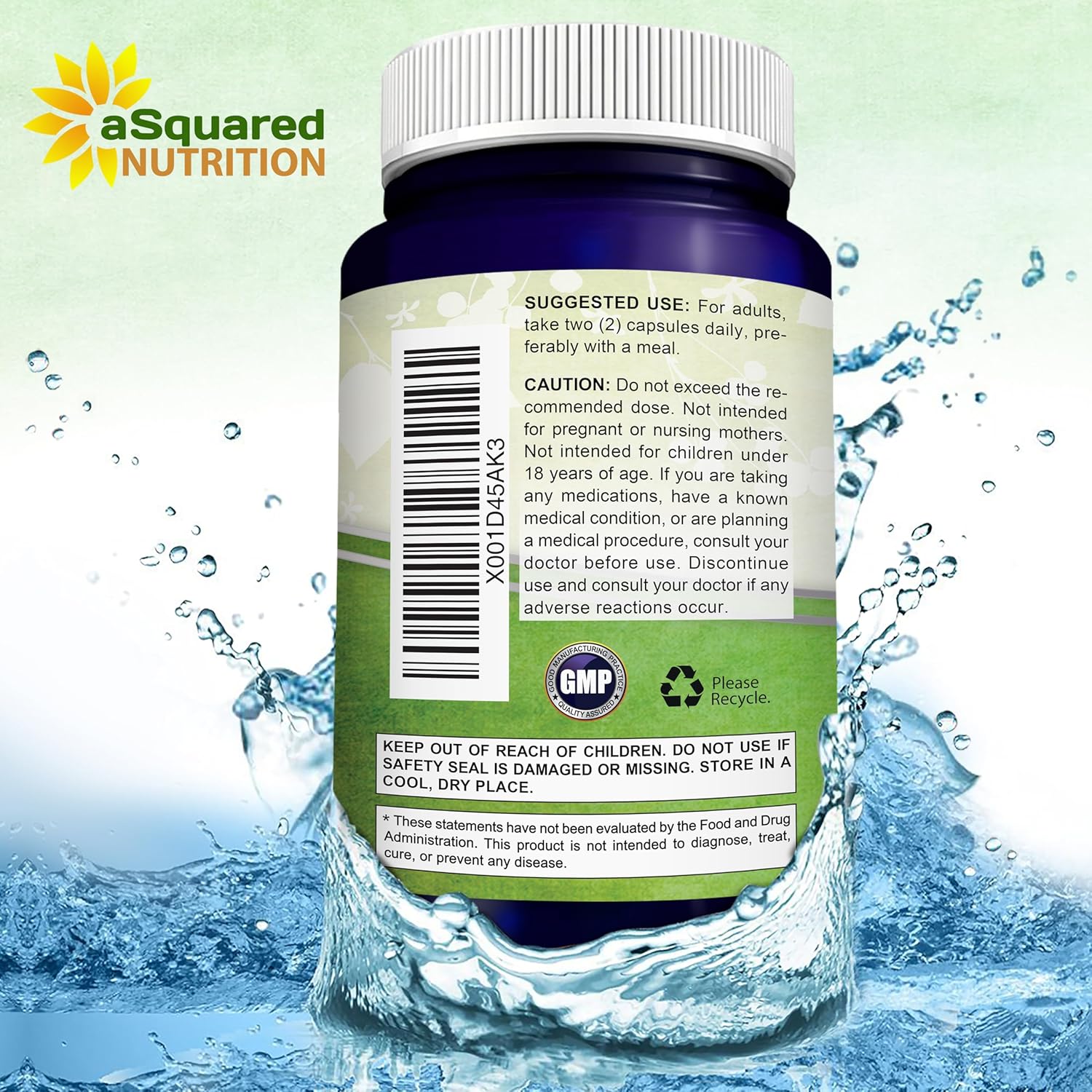 aSquared Nutrition Acetyl L-Carnitine 1000mg Per Serving Max Strength - 200 Veggie Capsules - High Dosage Acetyl L Carnitine HCL (ALCAR) Supplement Pills to Support Pure Energy, Brain Function