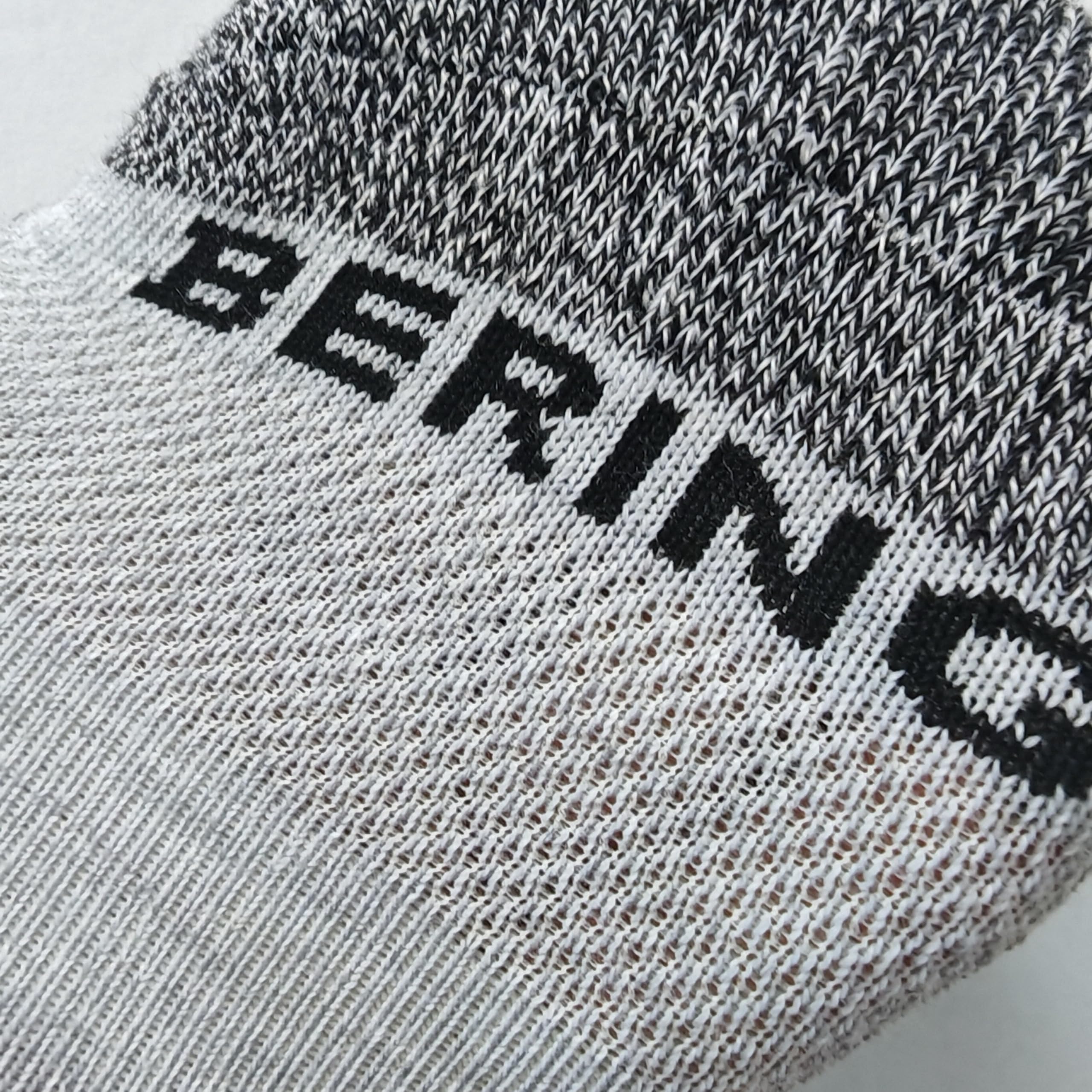 BERING Kids' Athletic Cushion Ankle Socks 6 Pairs Low Cut Heel Tab for Youth Big Boys Girls
