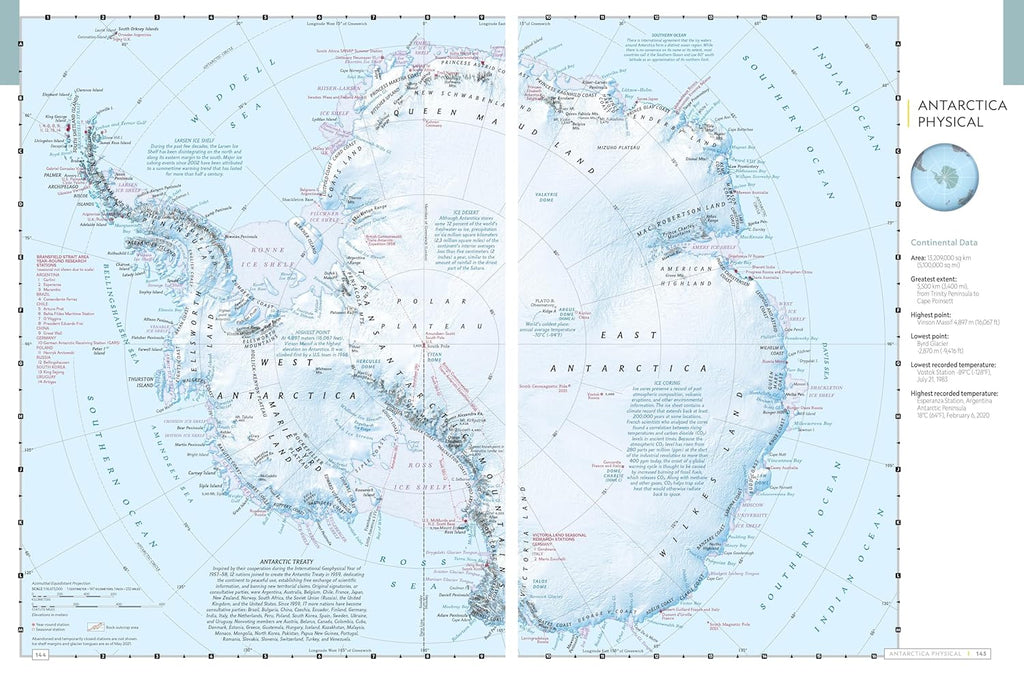 National Geographic Concise Atlas of the World, 5th edition: Authoritative and complete, with more than 200 maps and illustrations
