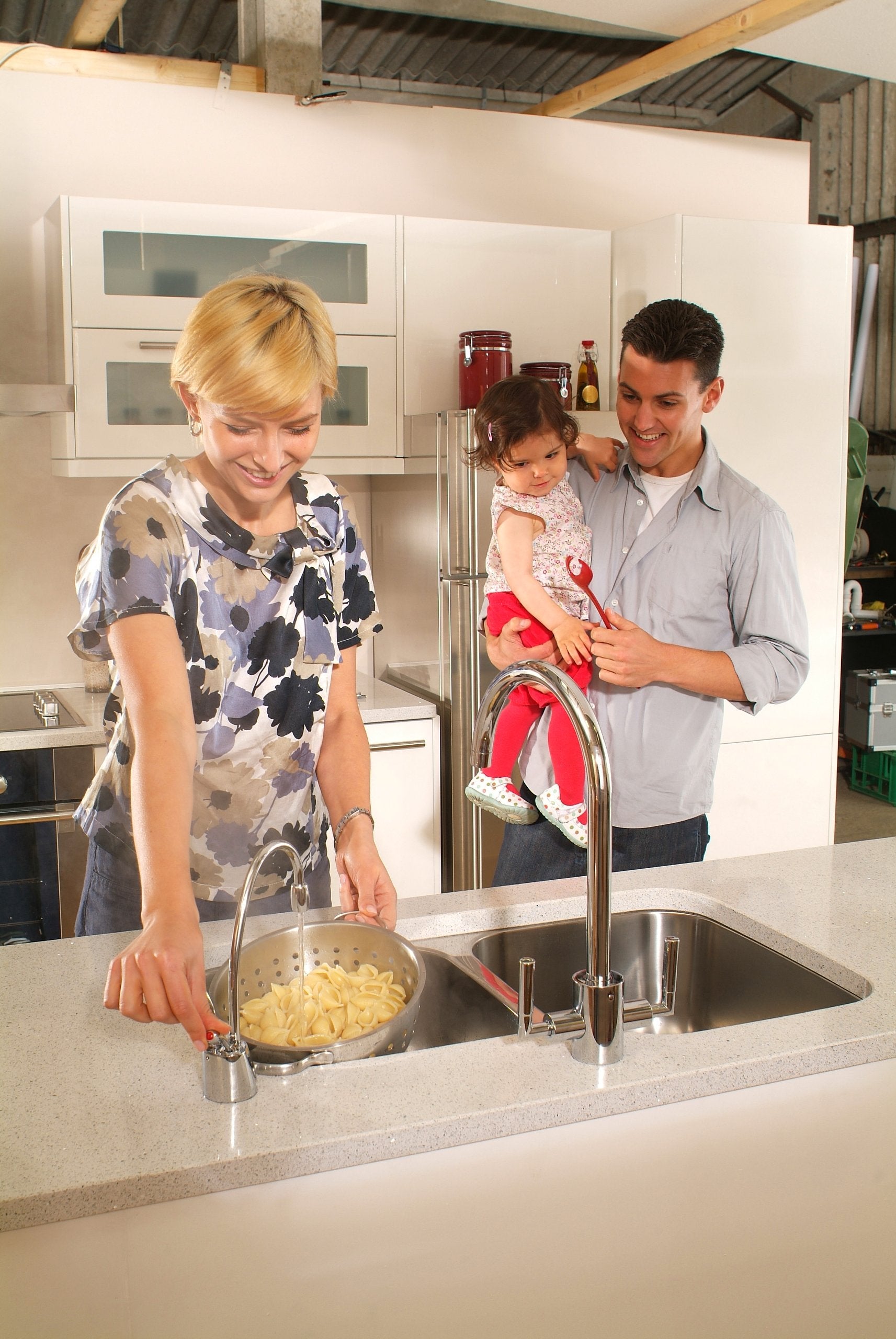 InSinkErator Contemporary Instant Hot Water Dispenser - Faucet Only, Biscuit, F-GN1100BIS