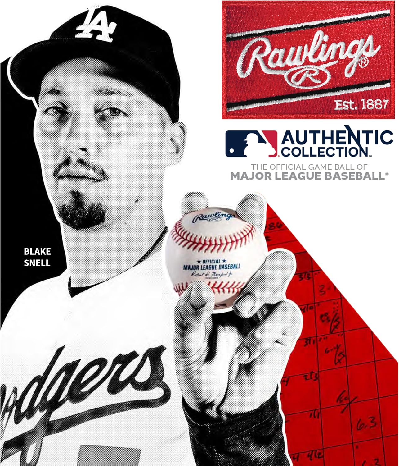 Rawlings | Official 2026 Major League Baseball | Display Case Included | MLB | ROMLB-R