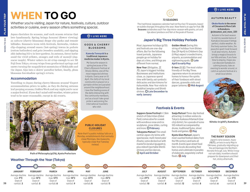 Lonely Planet Japan: Comprehensive Travel Guide | Detailed Itineraries & Maps | Insider Tips | Covers Tokyo, Mt Fuji, Kyoto, Hiroshima, Hokkaido and more