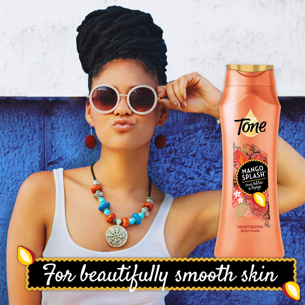 Tone Body Wash, Island Vibes, 16 fl oz (Pack of 6) | Tone Body Wash, Island Vibes Tropical Scent, 16 fl oz, Pack of 6