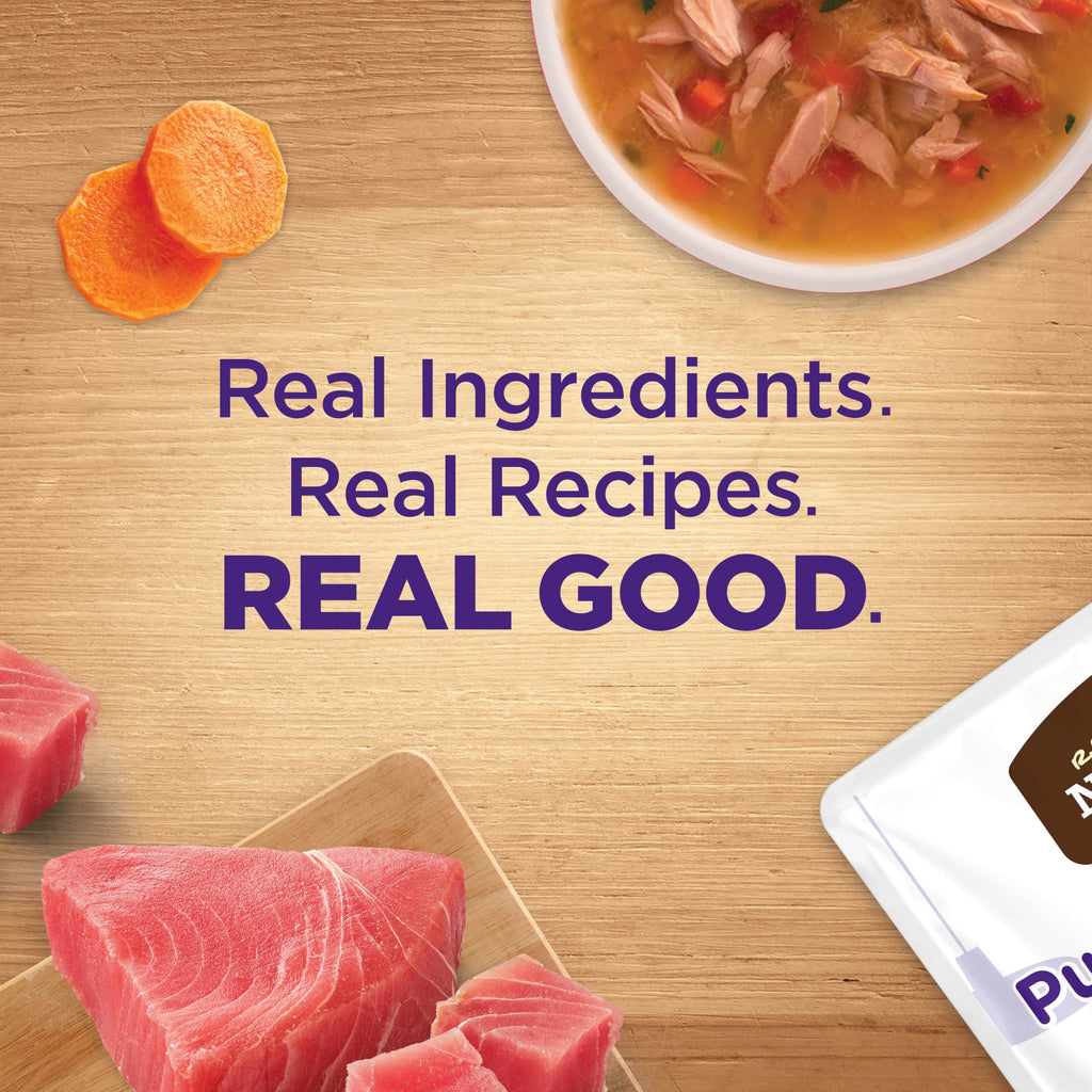 Nutrish Rachael Ray Purrfect Broths Classic Chicken Recipe, Lickable Complements for Cats, 1.4 oz. Pouch, 24 Count