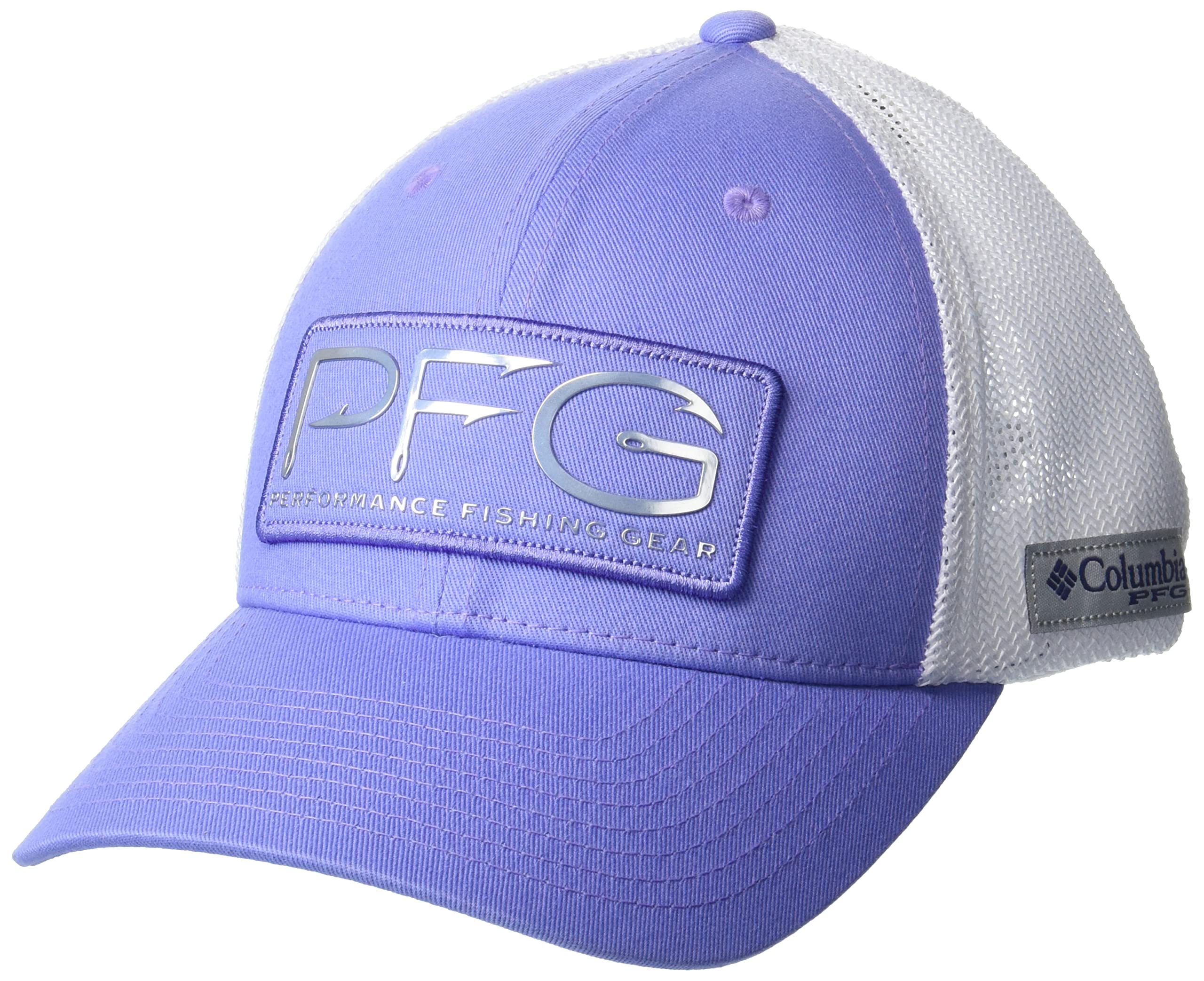 Columbia Unisex Adult PFG Logo Mesh Ball Cap