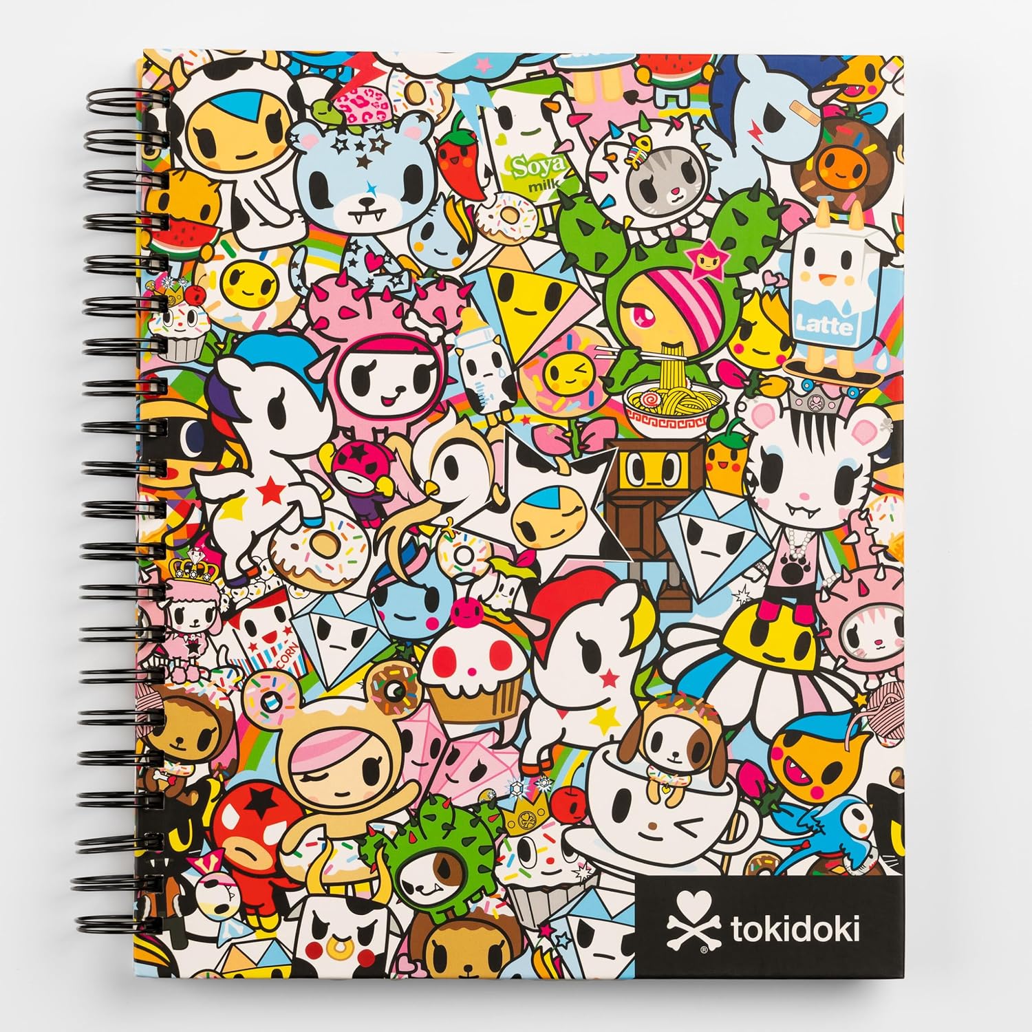 tokidoki Sketchbook with Spiral Hardcover Blank Sketch Book, 9 x 11-Inches
