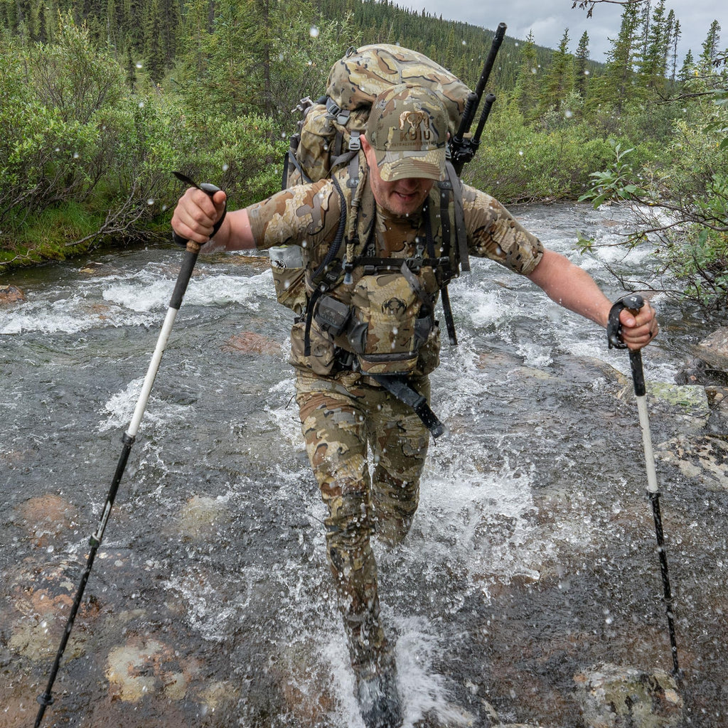 KUIU PRO Bino Harness – Waterproof, Adjustable, One-Hand Lid, Custom Foam Shims, Hydration Rig Compatible Binocular Harness