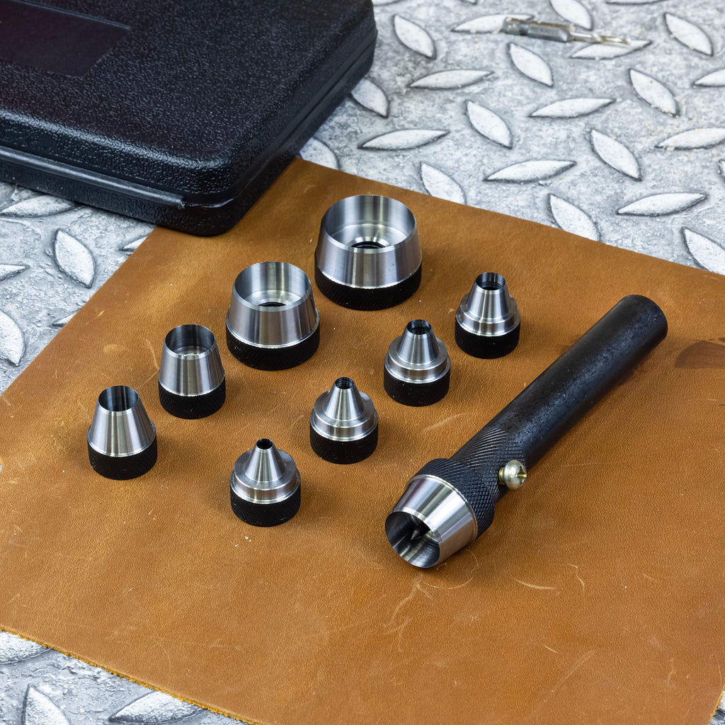 NEIKO 02638A 5-Inch Automatic Center Punch for Metal, Adjustable Impact Spring Loaded Center Punch Tool, Spring Punch, Center Punch Spring Loaded, Auto Center Punch