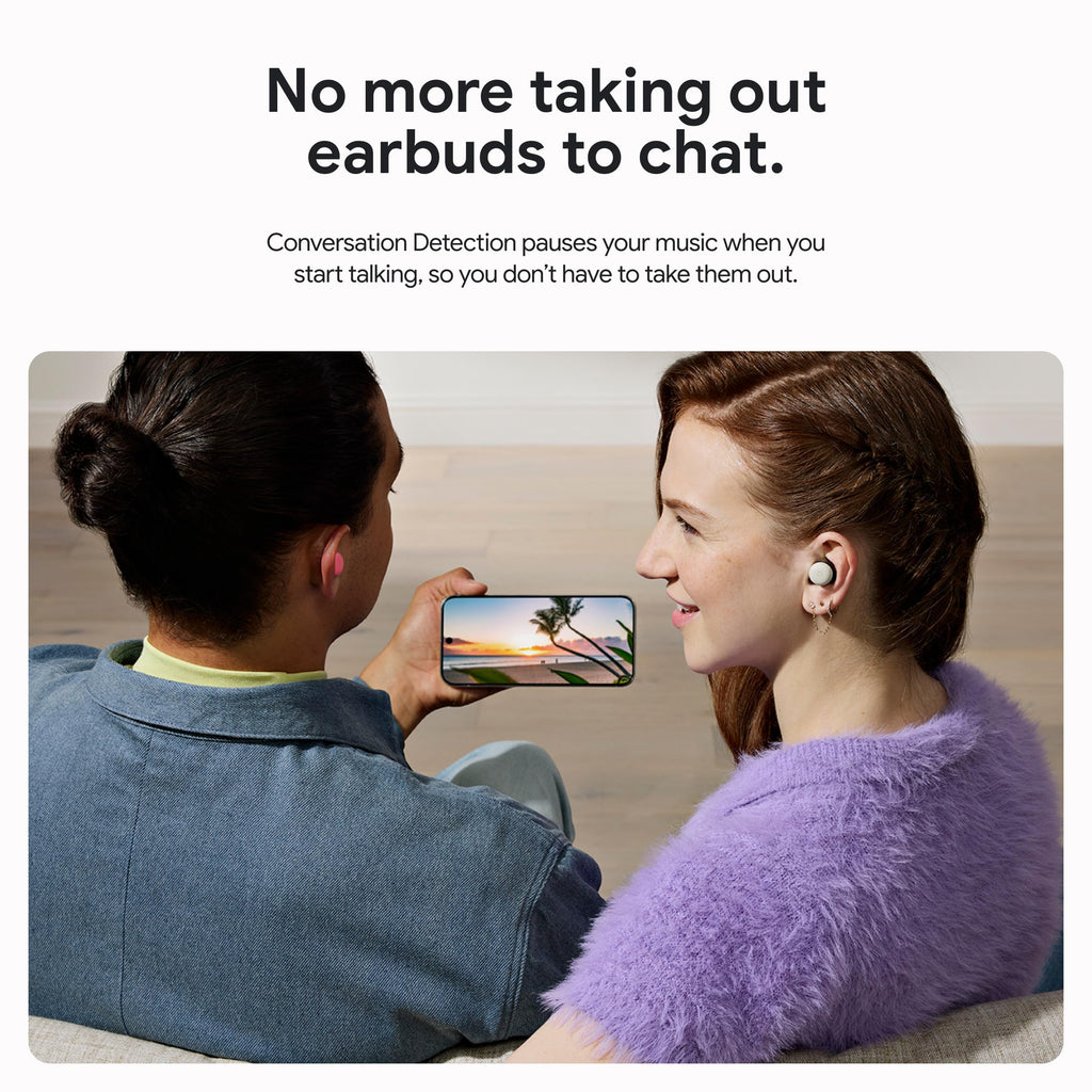 Google Pixel Buds Pro 2 - Wireless Bluetooth Earbuds with Pro-Level Active Noise Cancellation - Built for Gemini, Your Google AI Assistant - Hazel