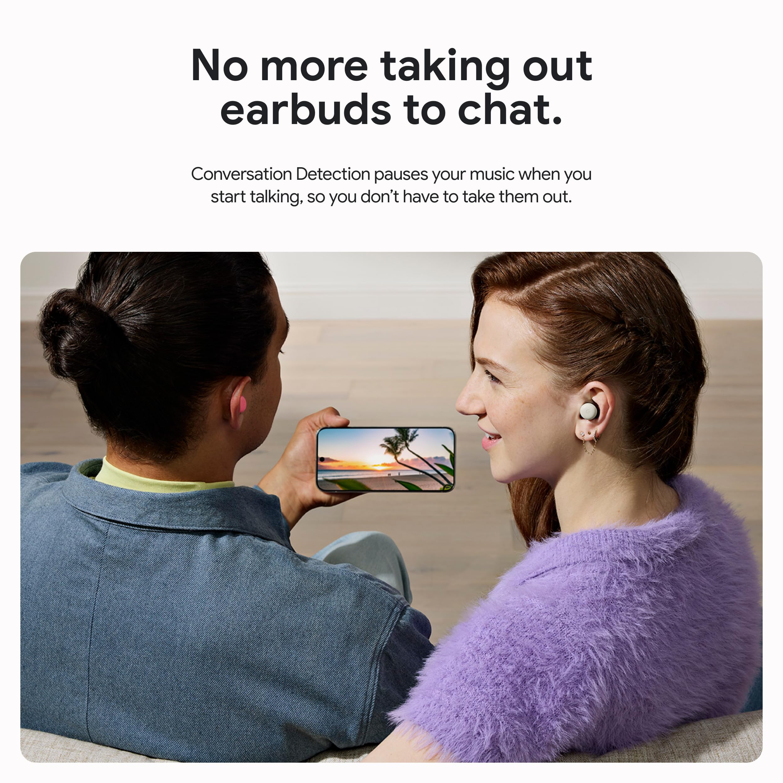 Google Pixel Buds Pro 2 - Wireless Bluetooth Earbuds with Pro-Level Active Noise Cancellation - Built for Gemini, Your Google AI Assistant - Hazel