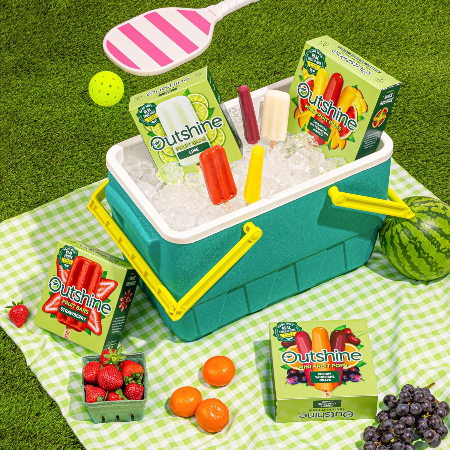 Outshine, Lime Frozen Fruit Bars, 6 Count (Frozen)