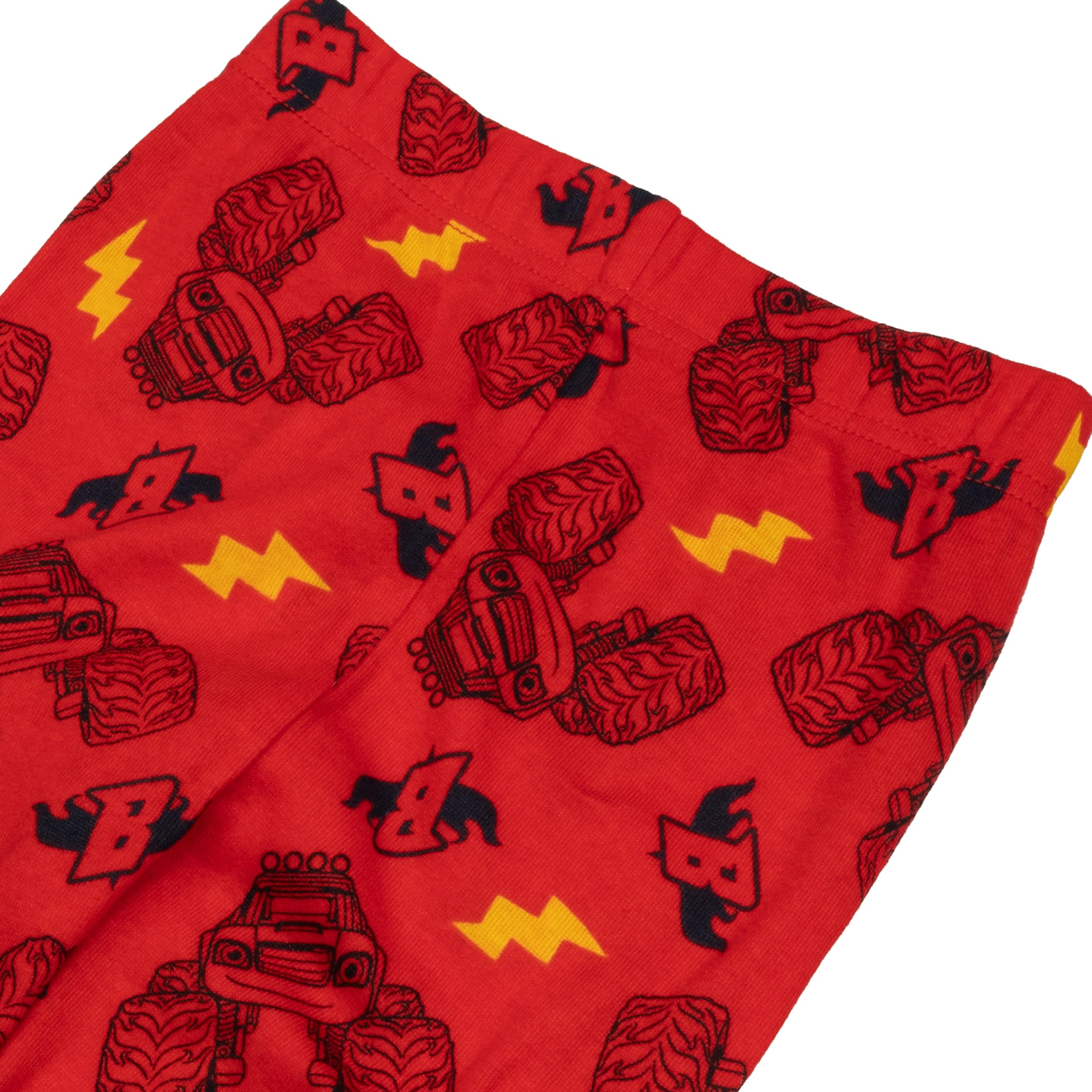 Nickelodeon Boys' 4-piece Snug-fit Cotton Short-Sleeve Matching Pajama Set, Soft & Cute for Kids