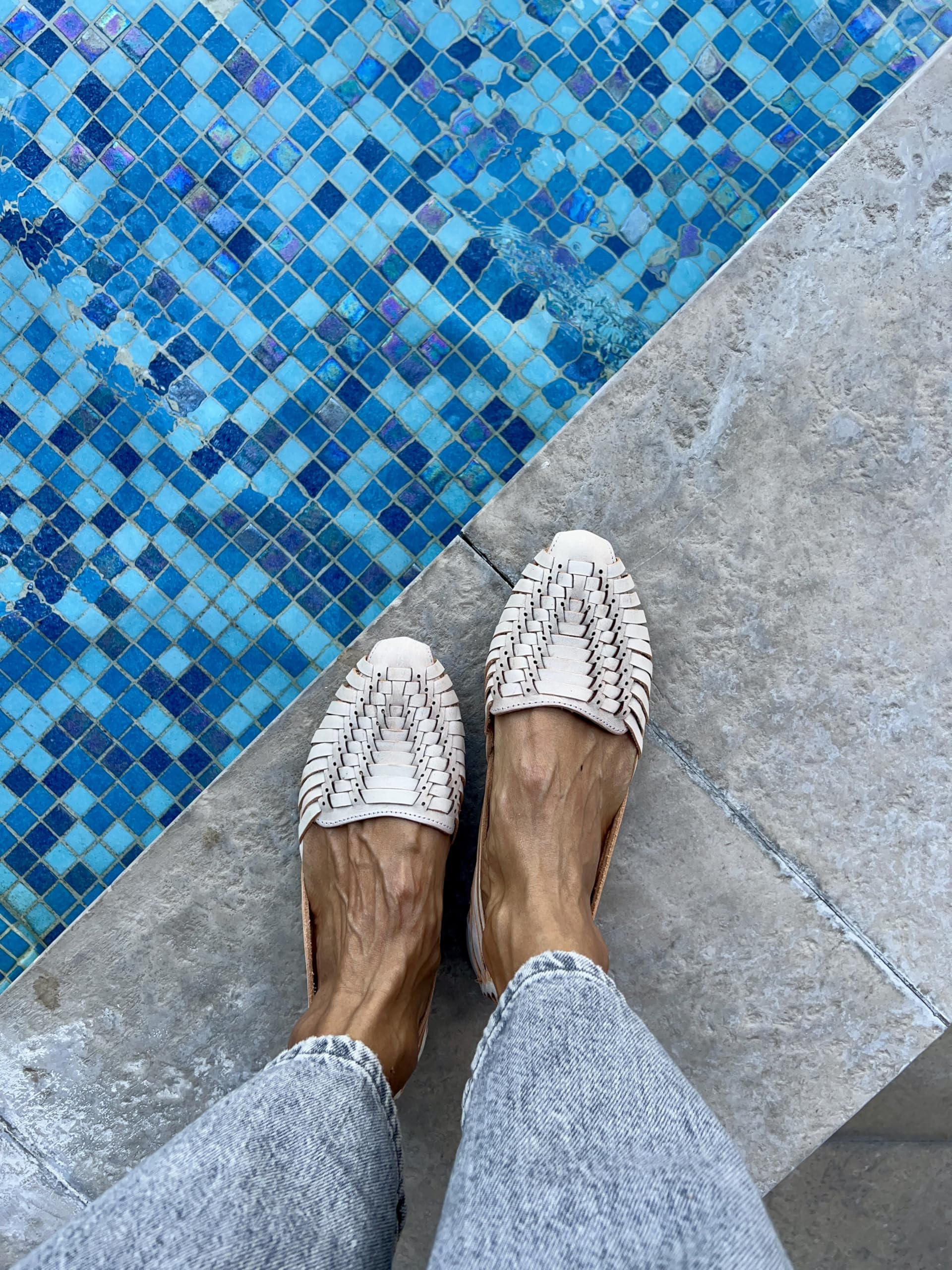 Macarena Collection Womens Shoes Leather Sandals for Women | Huarache Handmade Mexican Sandals | Comfortable & Stylish Womens Sandals 2167