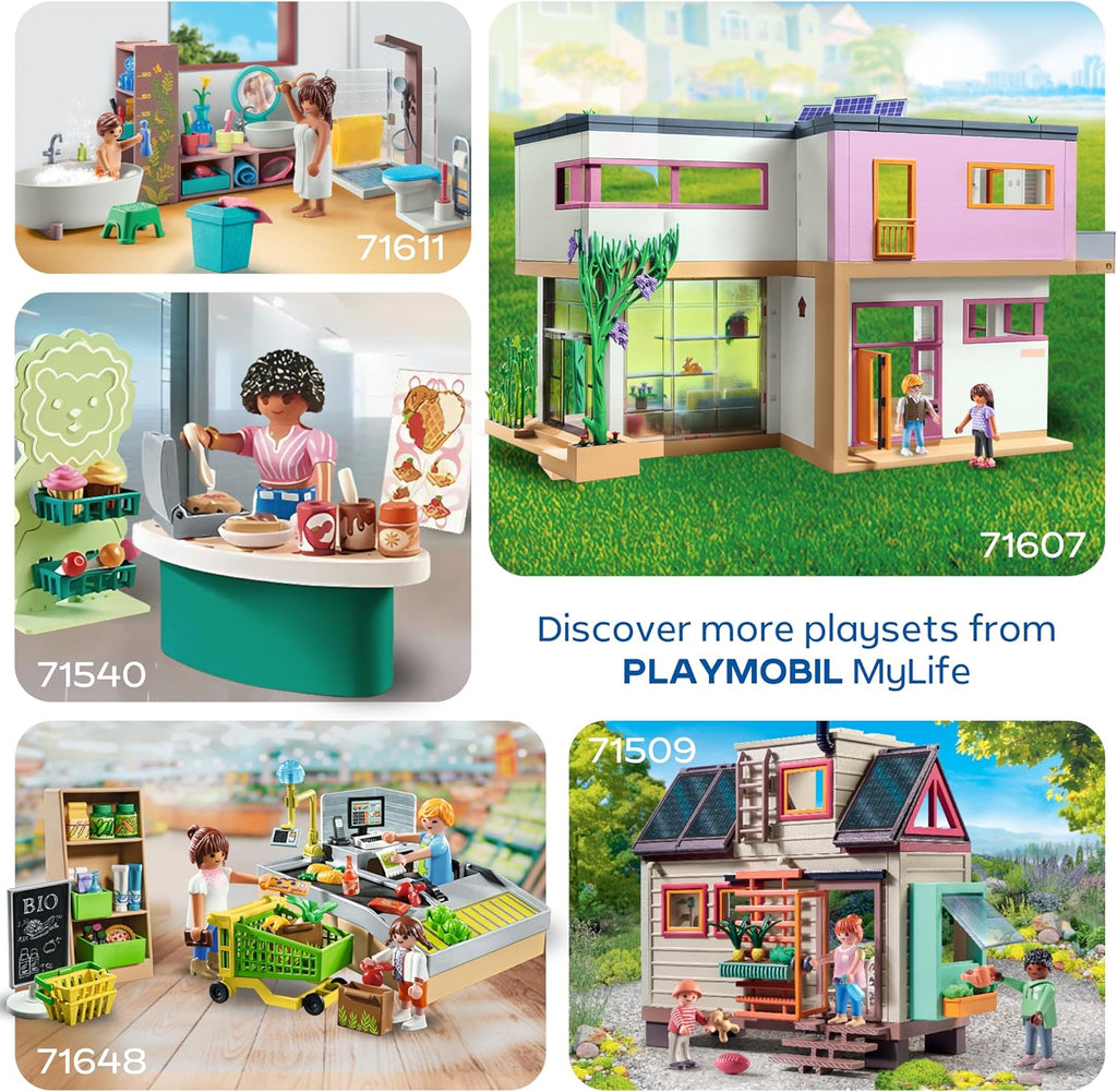 Playmobil School Bus with Accessories and 4 Figures