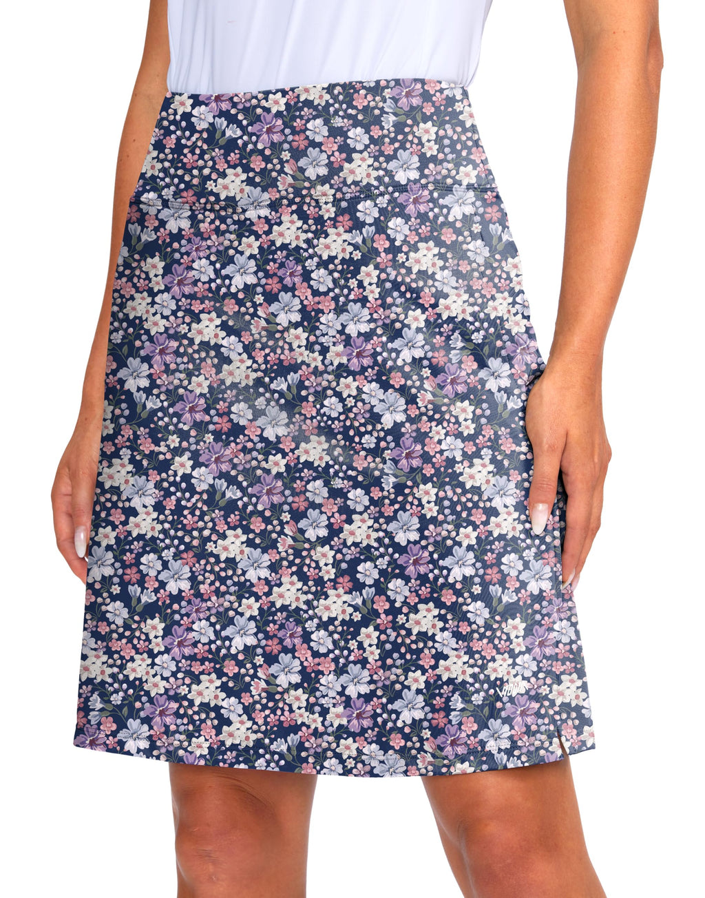 Viodia Women's 20" Knee Length Skorts Skirts UPF50+ Athletic Tennis Golf Skirt for Women Casual Summer Skirts