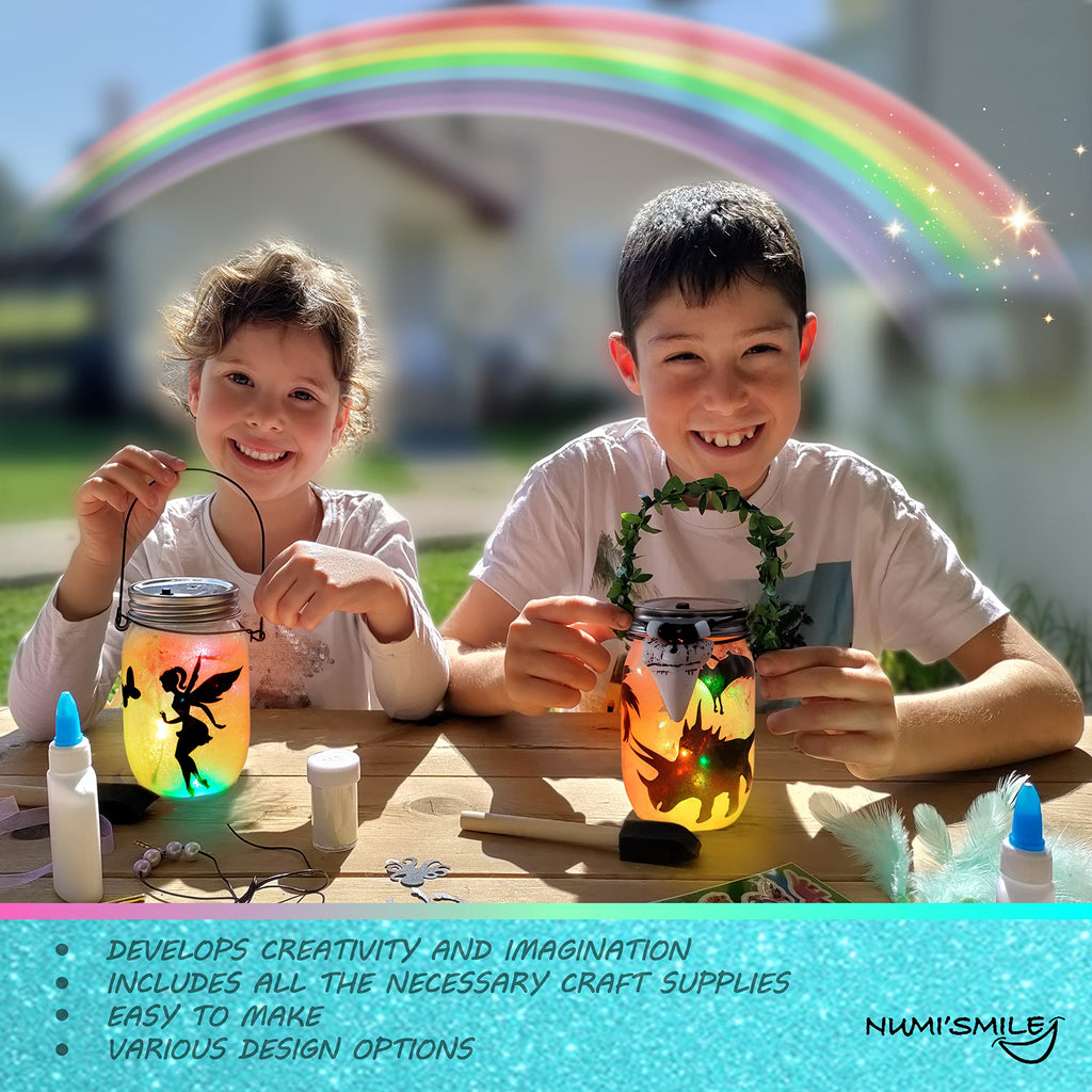 NUMI'SMILE Sports Nightlight Gifts for Boys, DIY Kids Crafts & Christmas Presents Ages 3 4 5 6 7 8-12 Years Old, Baseball, Soccer, Basketball, Football Gifts, Hockey, Tennis, Surfing Art Kit