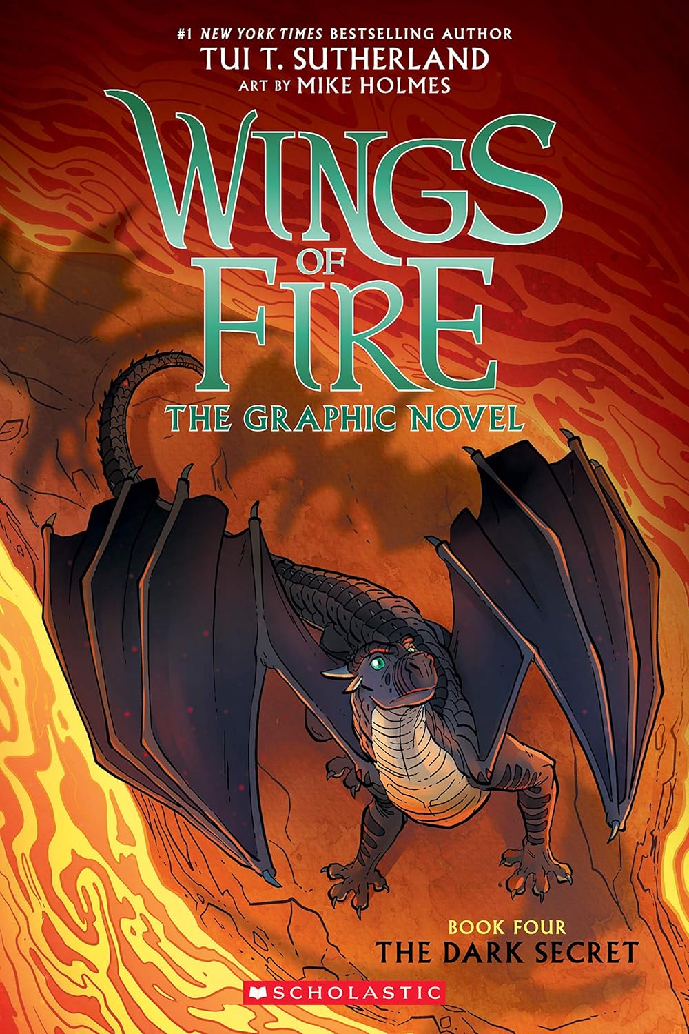 Wings of Fire: The Dark Secret: A Graphic Novel (Wings of Fire Graphic Novel #4) (4)