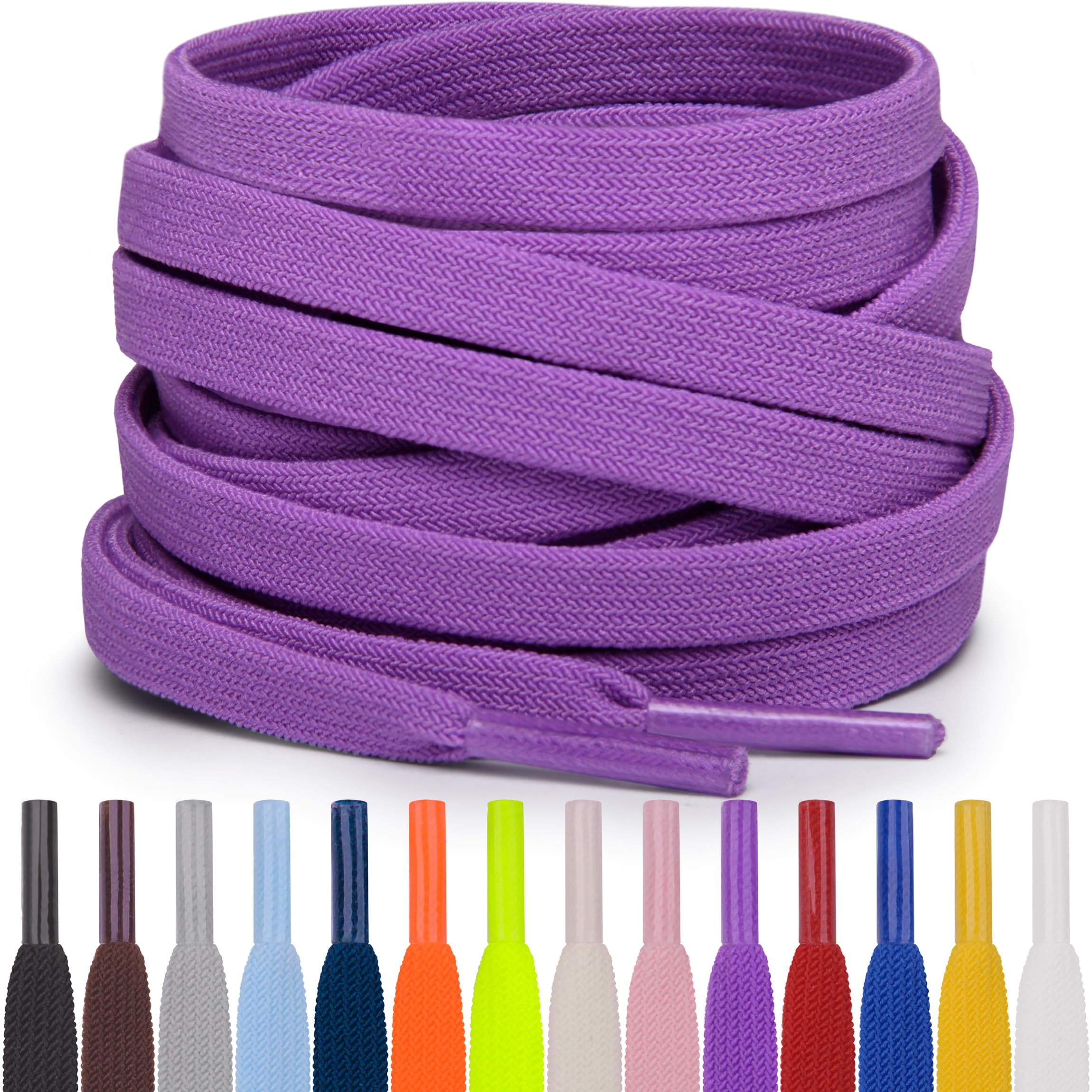 Miscly Flat Elastic Shoelaces