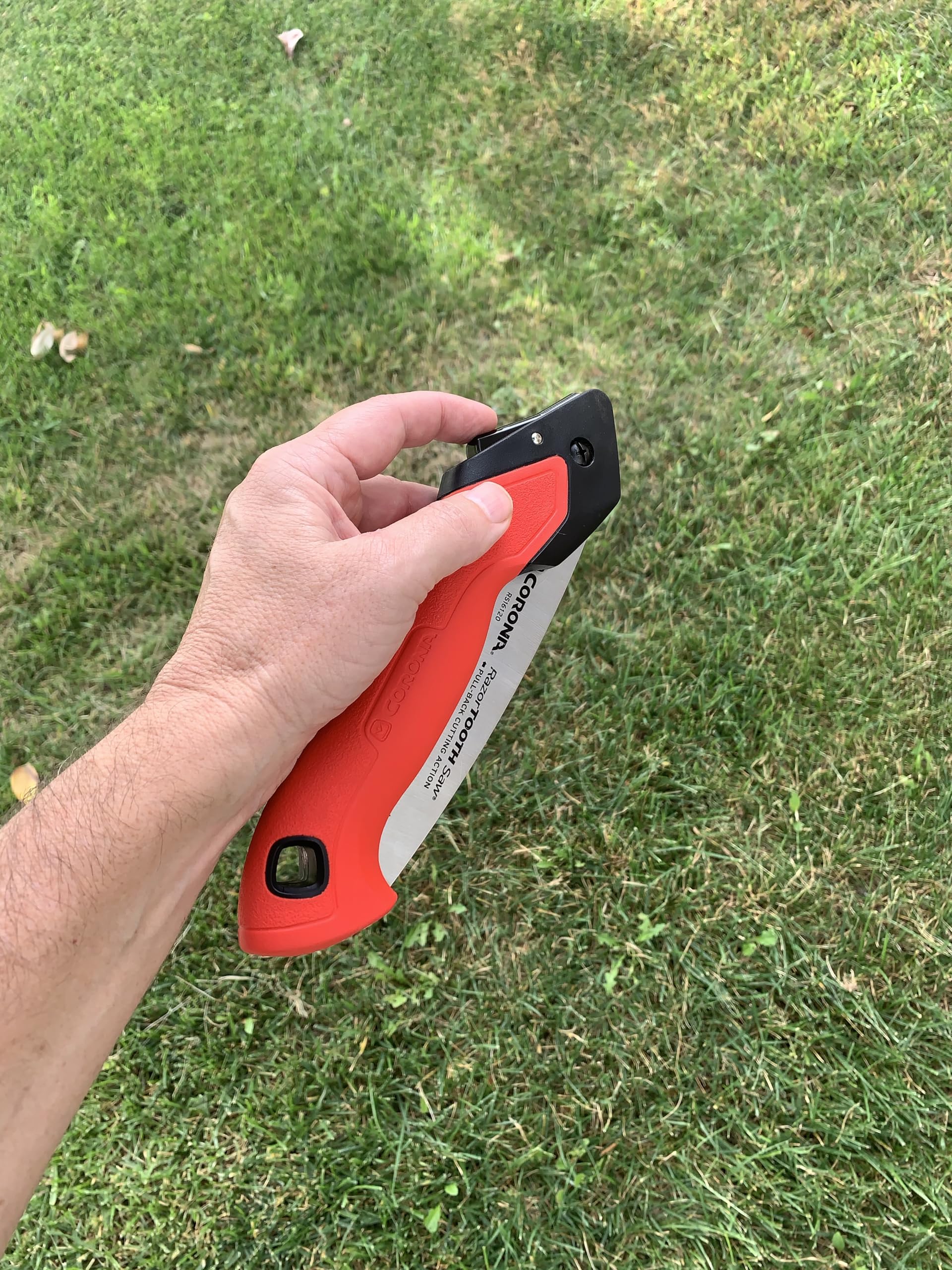 Corona RS 7245 Razor Tooth Folding Saw, 7-Inch Curved Blade, Steel
