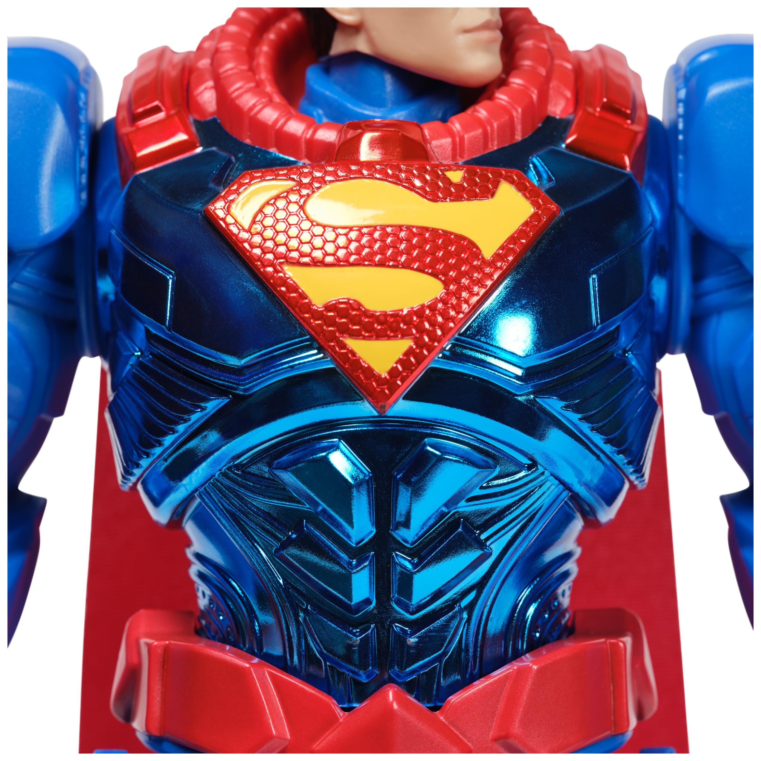 DC Comics, Metal Force Batman Action Figure, 12-Inch Extra Large Super Hero Collectible Kids Toys for Boys and Girls Ages 4 and Up