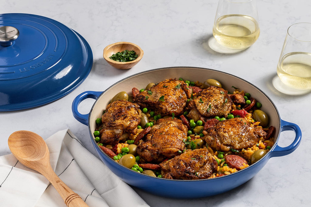 Le Creuset Enameled Cast Iron Signature Braiser, 3.5 qt., Artichaut