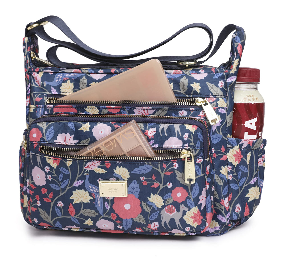 Pealwel Women Shoulder Handbag Roomy Multiple Pockets Bag Ladies Crossbody Purse Tote Top Handle Satchel