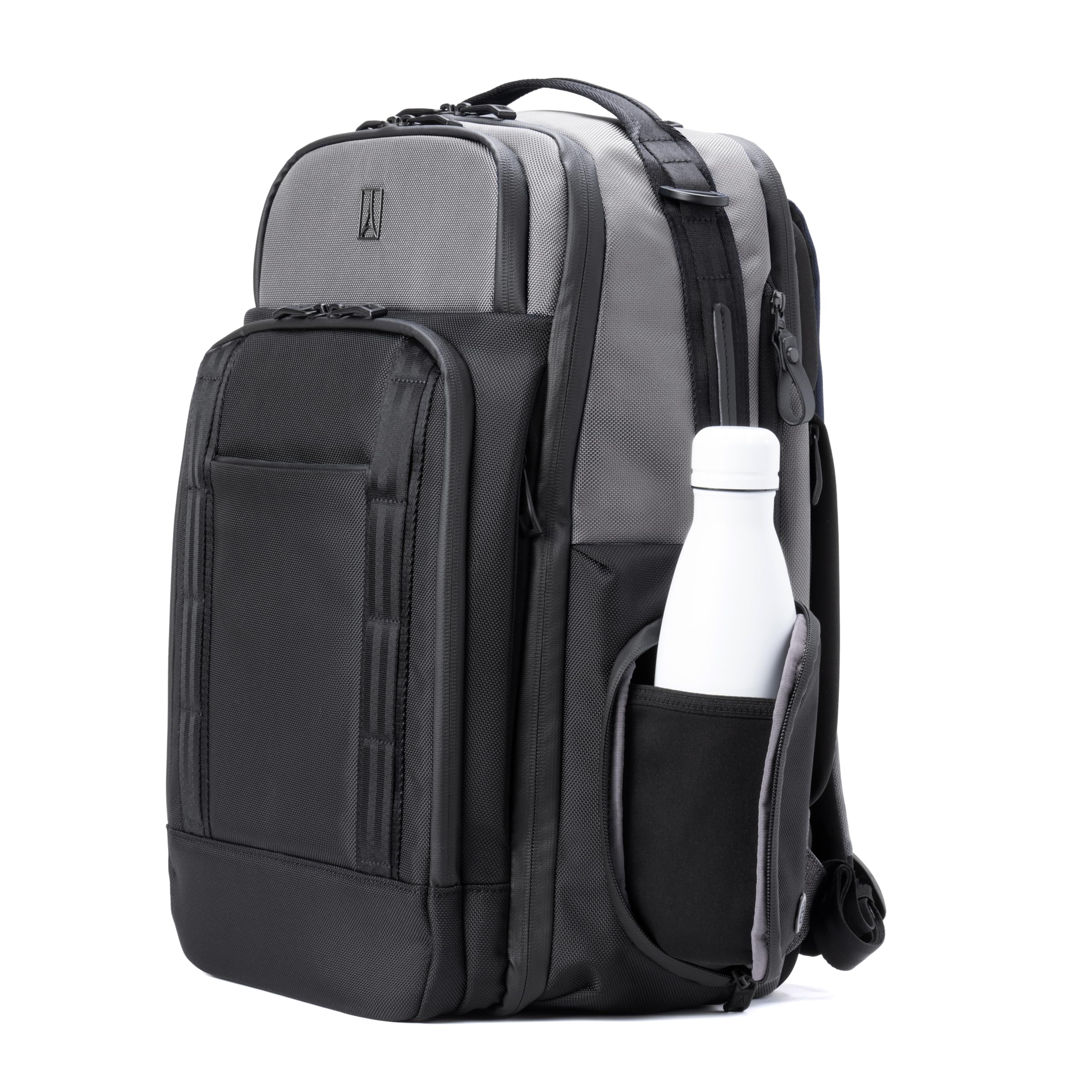 Travelpro Altitude Large Expandable Travel Laptop Backpack 30-36L, 16 Inch Laptop, Water Resistant, Work, Business, Men and Women, Aviator Navy