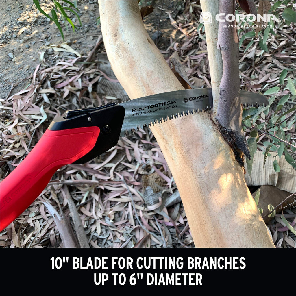Corona RS 7245 Razor Tooth Folding Saw, 7-Inch Curved Blade, Steel