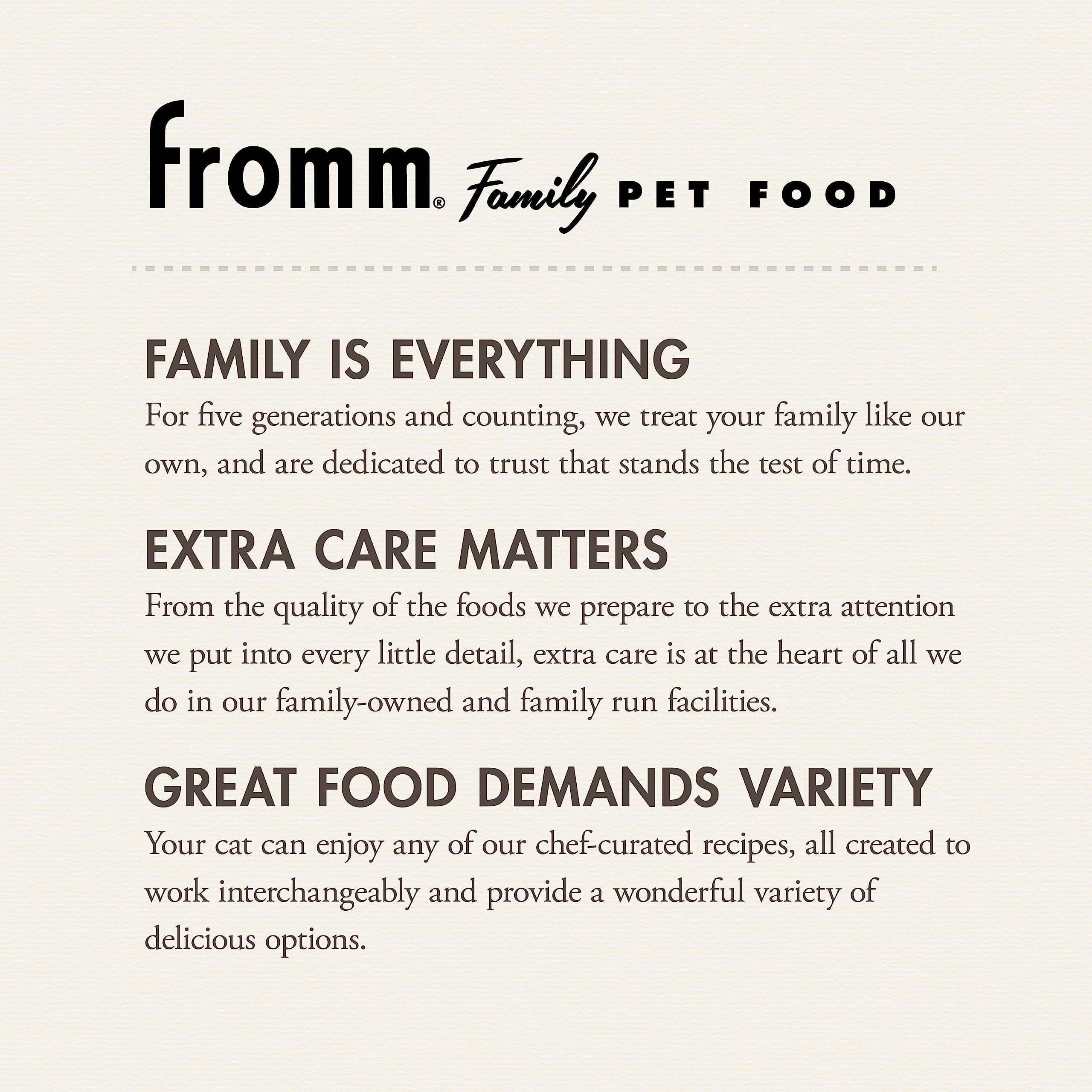 Fromm Four-Star Nutritionals Beef Livattini Veg Cat Food - Premium Dry Cat Food - Beef Recipe - 4 lb