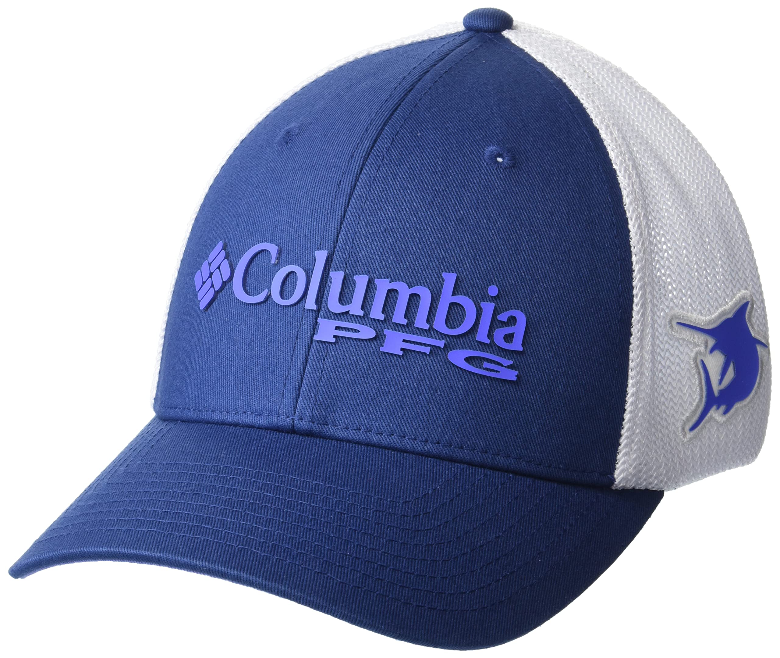 Columbia Unisex Adult PFG Logo Mesh Ball Cap