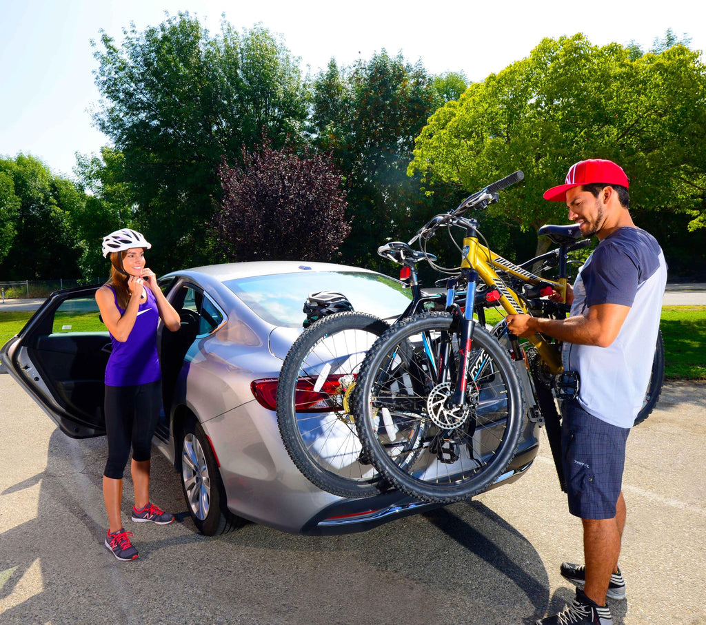 Allen Sports Deluxe 2-Bike Trunk Mount Rack, Model ZN102, Black