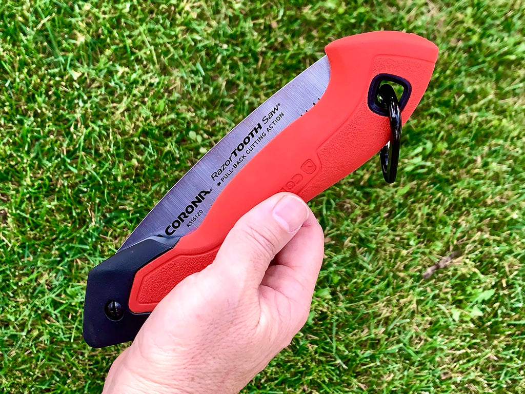 Corona RS 7245 Razor Tooth Folding Saw, 7-Inch Curved Blade, Steel