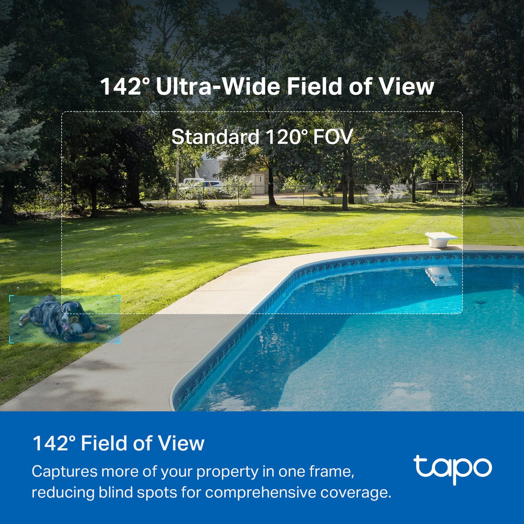 Tapo by TP-Link Wireless Outdoor Security Camera, 1080P, Up to 180 Days Battery Life, Free Person Detection, SD/Cloud Storage, Spotlight Color Night Vision, Alarm, No Hub Needed, Black, C403