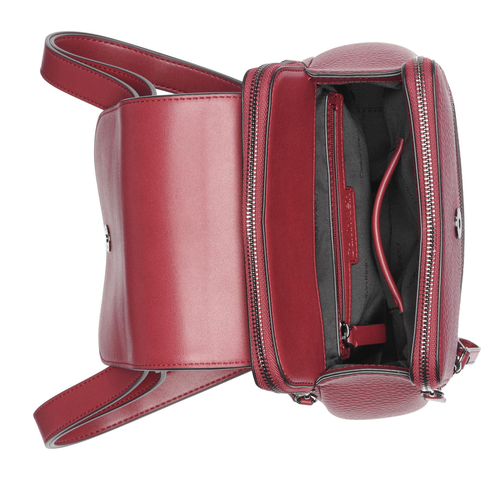 Calvin Klein Elaine Bubble Lamb Novelty Key Item Flap Backpack