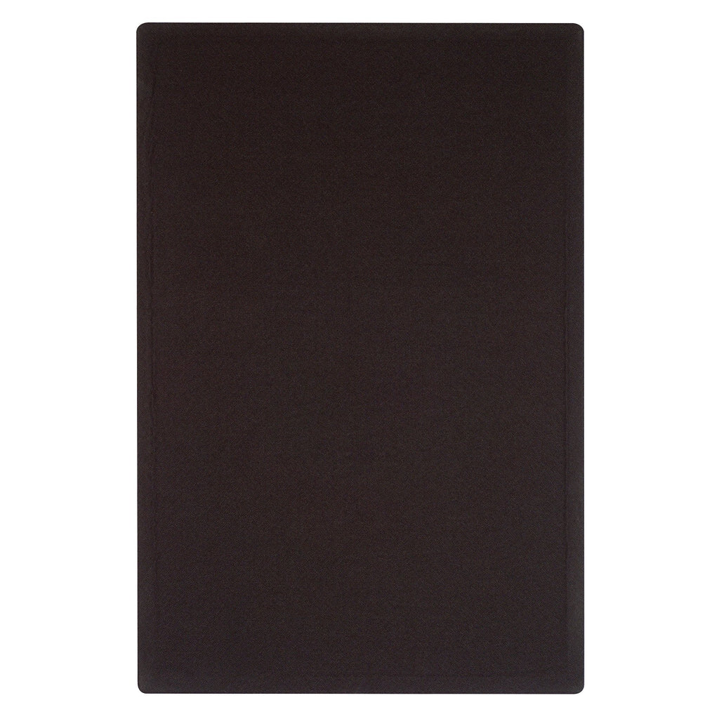 Quartet Bulletin Board 48"W x 36"H Fabric Cork Board Alternative for Office School or Home Décor, Black (7684BK)