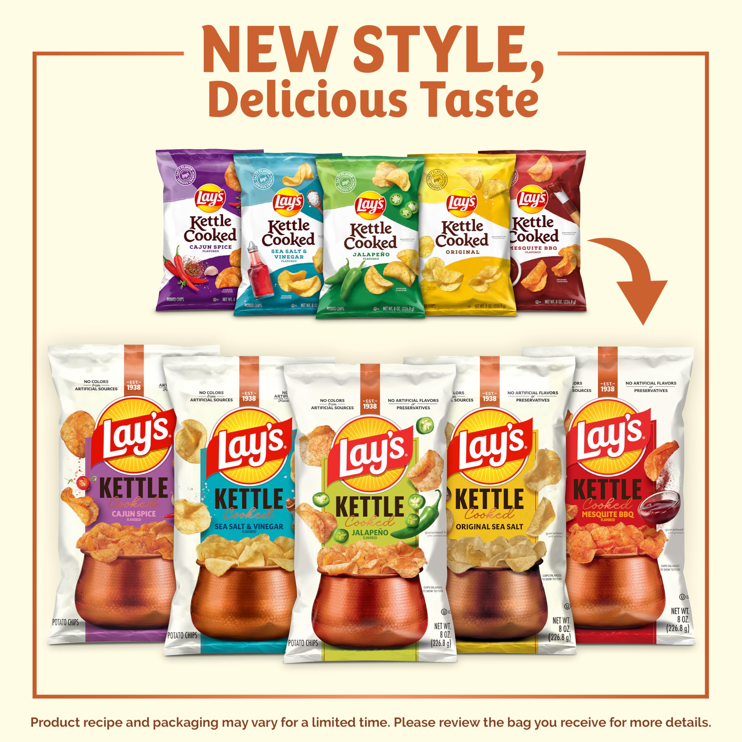 Lay's Barbecue Flavored Potato Chips, 12.5 Oz