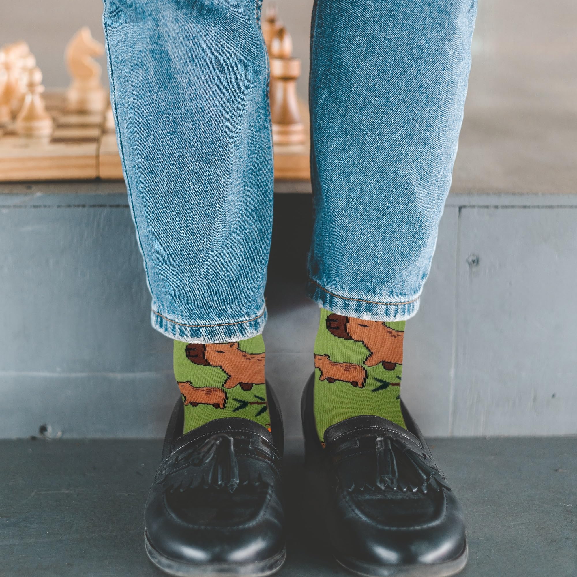 Jeasona Women's Cute Socks Funny Christmas Birthday Gifts for Women Mom Teenage Girls