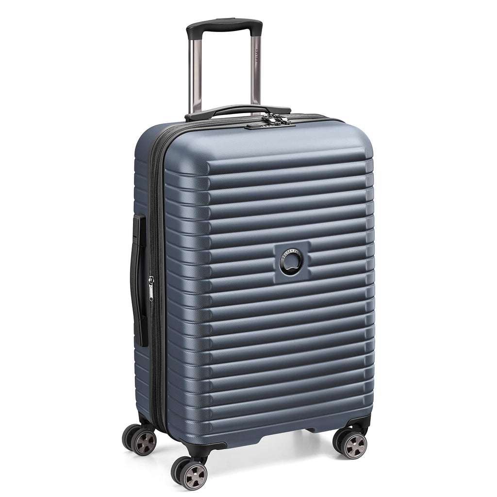 DELSEY PARIS Cruise 3.0 Hardside Expandable Luggage with Spinner Wheels, Black, Carry on 20 Inch