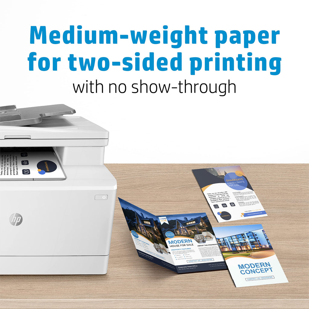 HP Enhanced Business Paper, Glossy, 8.5x11 in, 40 lb, 150 sheets, works with laser printers (Q6611A)