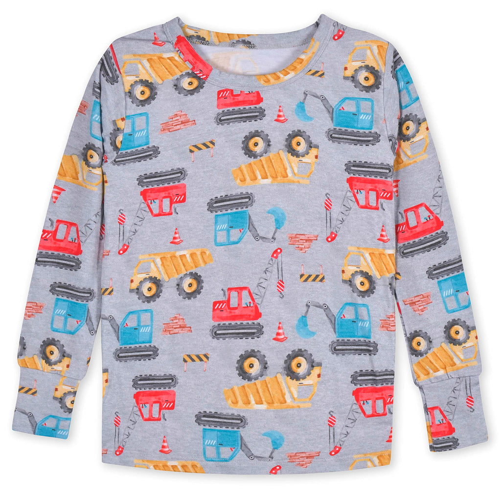 Gerber Unisex Baby Toddler Buttery Soft 2-Piece Snug Fit Pajamas with Viscose Made from Eucalyptus