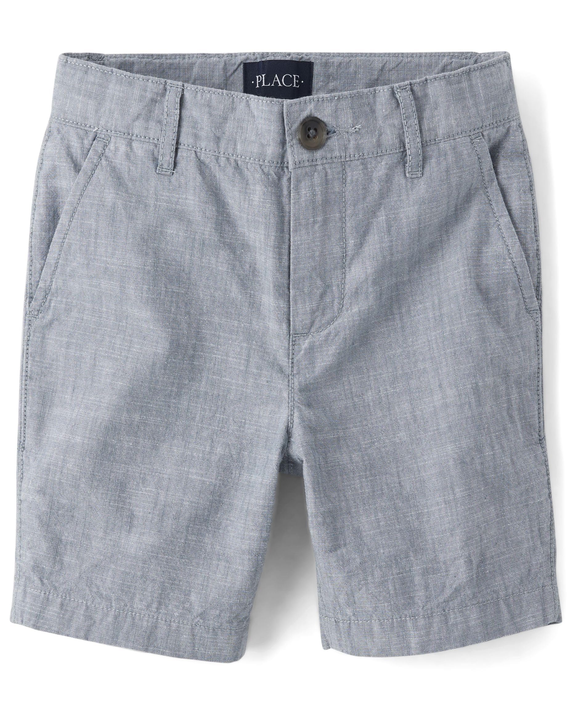 The Children's Place Boys' Textured Chino Shorts