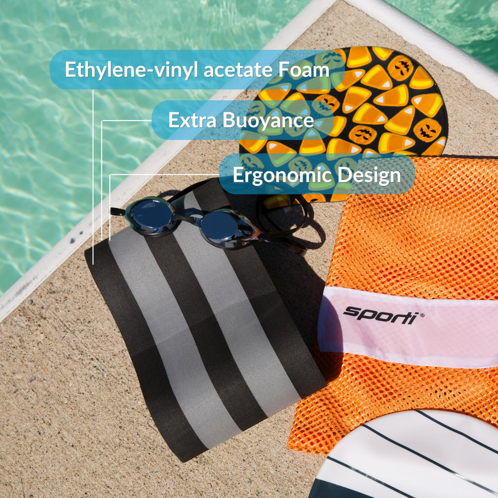 𝗦𝗽𝗼𝗿𝘁𝗶 Power Swim Paddles for Lap Swimming - Adjustable Straps - Lap Swimming Gears - Hand Paddles for Adults & Kids