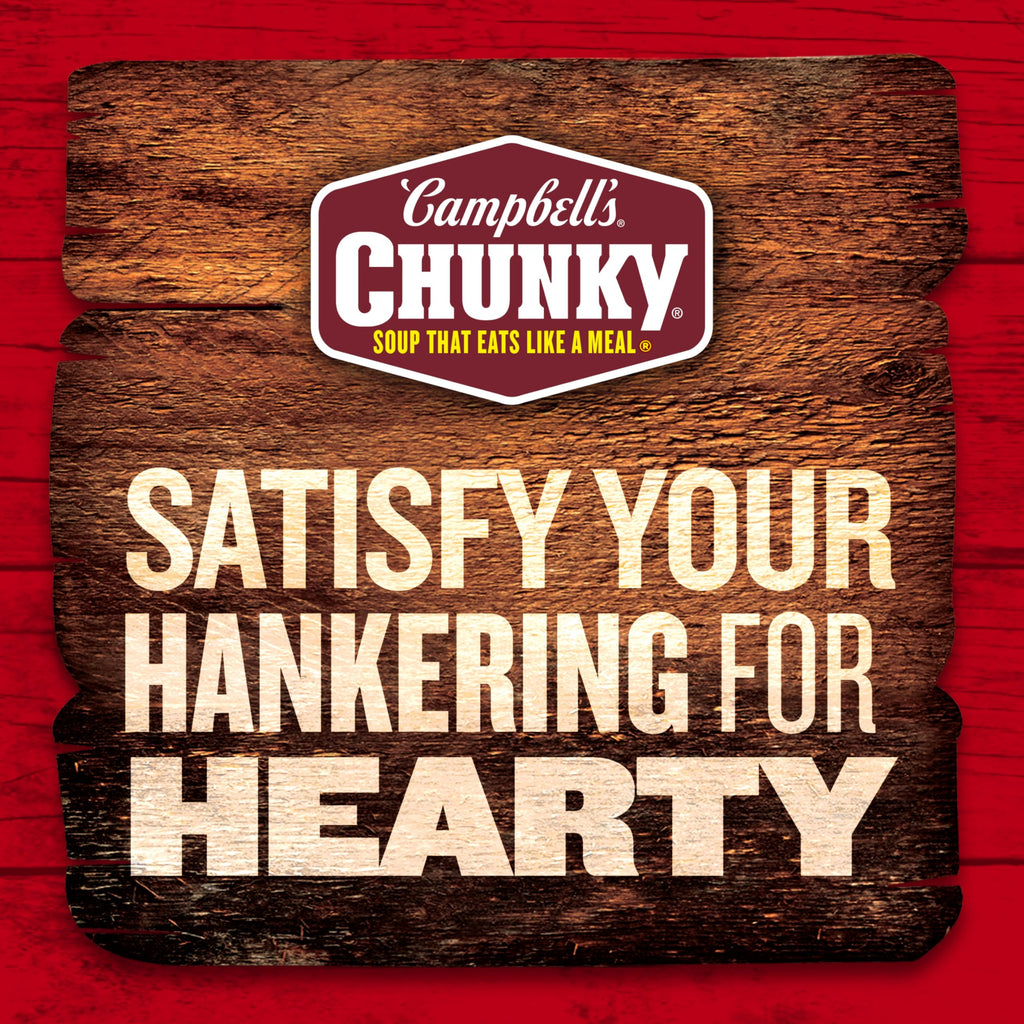Campbell’s Chunky Soup, Savory Pot Roast Soup, 18.8 oz Can