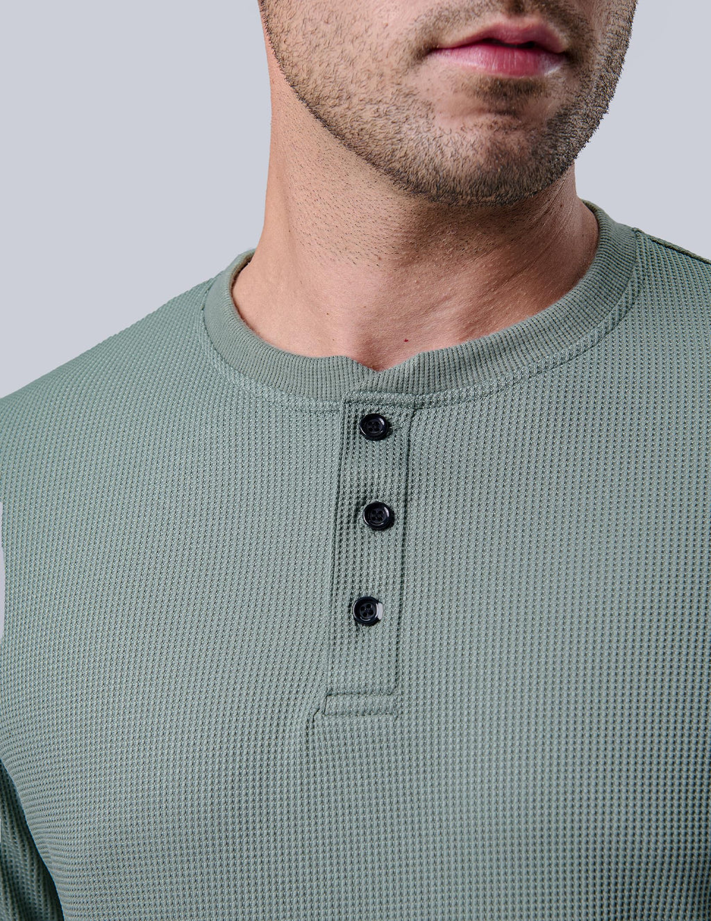 Liberty Pro 3 Pack Mens Waffle Henley Thermal Long Sleeve Shirts, Casual Fitted Fall Shirts for Men