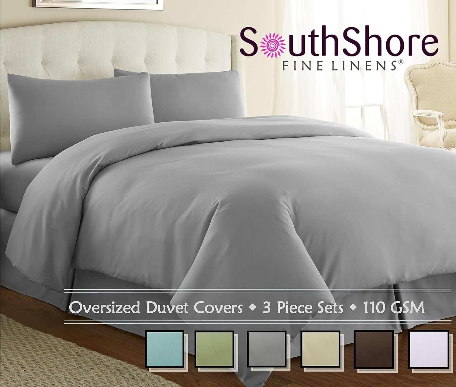 Tropic Leaf Duvet Cover Set